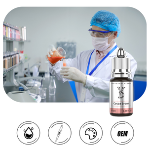Pigmento en Polvo PMU para Cejas Ombre, <span class=keywords><strong>Labios</strong></span> y SMP, Implantación Suave, Acabado Mate - Product Image 3