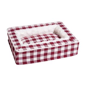 Cama Rectangular para Perros y Gatos de Cuatro Estaciones, con Funda Extraíble, Ecológica, Antideslizante, de Felpa Suave y Cómoda, Venta al Por Mayor - Product Image 2