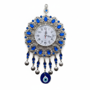 GLASS EVIL EYES <b>WALL</b> ORNAMENT 22 X 42 CM <b>Wall</b> <b>Clocks</b> Product Category - Product Image 2