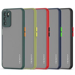<span class=keywords><strong>Funda</strong></span> Protectora para Teléfono <span class=keywords><strong>Oppo</strong></span> A16, Translúcida, Mate, Color Humo, con Protector de Cámara de TPU y PC, Precio Económico - Product Image 1