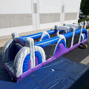 GMY <span class=keywords><strong>Inflables</strong></span> Juego Tema Carrera <span class=keywords><strong>de</strong></span> obstáculos inflable Castels <span class=keywords><strong>de</strong></span> salto al aire libre y obstáculo para niños - Product Image 4