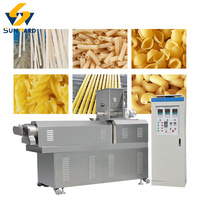Ligne de production de macaronis 400 kg/h Équipement de fabrication de pâtes Ligne de production automatique de spaghettis avec certification CE