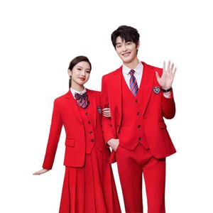 Women's Suit Set Blazer Vest Pants Shirt Pleated Skirt Formal Anti-Wrinkle Full Sleeve Autumn Winter Banquet Wear - Product Image 5
