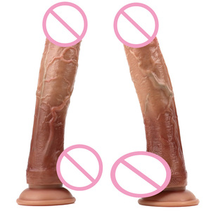 Female Masturbator <b>Dildo</b> Anal Sex Toy Sex Real Touch Feeling with Suction Cup <b>Dildos</b> Enjoying - Product Image 1