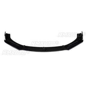 High Quality Universal <b>Car</b> Front Bumper Splitter Lip <b>Diffuser</b> Body Spoiler Kit Protector Cover for Honda for Civic 2016-2018 4Dr - Product Image 2