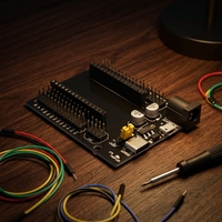Carte de développement ESP32 30 broches 2-en-1 WiFi et BT sans fil, CPU double cœur, faible consommation d'énergie, ESP-32S ESP WROOM 32 avec CP2102