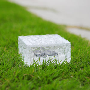 LED Solar Garden Light Outdoor Solar Brick Ice Block illuminazione paesaggistica impermeabile per il <span class=keywords><strong>passaggio</strong></span> cortile Lawn Decor Night Lights - Product Image 4