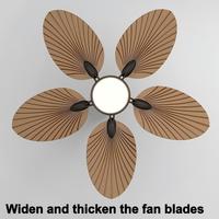 Nuevo Ventilador de Techo Moderno de 52 Pulgadas con 5 Aspas, Estilo Nórdico Simple, Color Negro, con Lámpara LED, Iluminación LED, Lámpara LED Clásica Negra, 2025