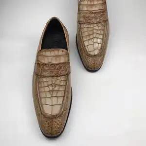 Stylish zapatos para hombre crocodile nice shoes for men 2022 alligator design shoes men fashionable formal shoes men