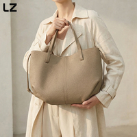Sacs à main LZ pour femmes, sacs fourre-tout de luxe avec logo, marques de créateurs célèbres, grande capacité, sacs à main en cuir véritable pour femmes