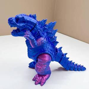 Nueva llegada 3D impreso plástico Godzillas monstruo serie película Anime figura de acción personalizado OEM dinosaurio modelo - Product Image 3