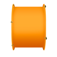 10-20 Zoll Hochgeschwindigkeits-Elektrischer Industrieller Gusseisen-Axialventilator Aluminiumflügel Doppelkugellager AC-Motor Wandmontiert