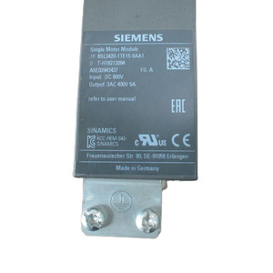 Nuevo Módulo de Motor Individual SINAMICS S120 6SL3120-1TE15-0AA4 3AC 400V 5A en Stock - Product Image 3