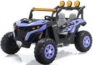 Vehículo Eléctrico con Control Remoto para Padres, Diseño Genial, Todoterreno, UTV de Gran Tamaño, Luces Traseras <span class=keywords><strong>MP4</strong></span>, Pintura en Aerosol, Plástico Resistente - Product Image 5