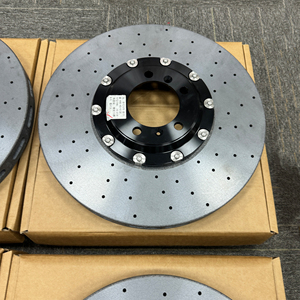 Disco de Freno de Cerámica de Carbono Personalizado de Fábrica, Rotor de Freno Flotante para Porsche Panamera <span class=keywords><strong>Tycan</strong></span> 9Y0615601A - Product Image 2