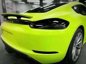 فيلم فينيل لتغيير لون هيكل السيارة بلون أصفر فلوري غير لامع - Product Image 6