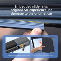 Pare-soleil universel de haute qualité pour voiture, protection UV, rideau magnétique pour fenêtre latérale de voiture, pare-soleil pour fenêtre latérale de voiture