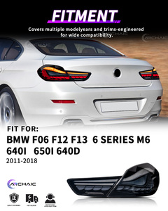 Nhà Máy Tự Động Đèn Cho BMW 6 Series <span class=keywords><strong>LED</strong></span> Phía Sau Đuôi Ánh Sáng 2011-2018 Đèn Hậu F06 F12 F13 640I 640D 650I M6 Xe Điều Chỉnh Mới Màu Đỏ - Product Image 3