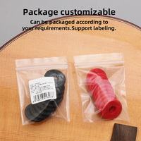 Sangle basse en Silicone, bouton de verrouillage, ceinture de guitare en caoutchouc, accessoires de Ukulele, Longteam AS-006, vente en gros