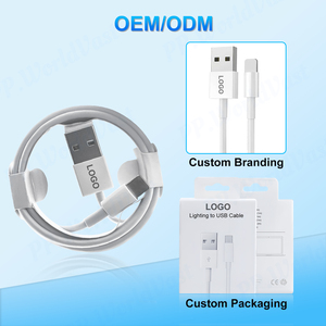 Câble de charge de téléphone pour <span class=keywords><strong>iPhone</strong></span> 11/12/13/14 Pro Max Câbles de charge rapide pour téléphone portable Câble USB avec transfert de données 1m 1.5m 2m - Product Image 1