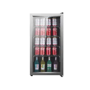 100 L freistehender/eingebauter Getränke-Kühlschrank Kühler für Outdoor