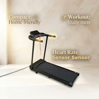Promotion Tapis Roulant Électrique Pliable Facile pour Fitness à Domicile, Dimensions 1220*573*1021mm, avec Panneau de Commande pour Usage Domestique