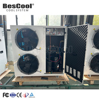 Tout-en-un 3P 4P 5P 6HP nouvelle machine de réfrigération équipement complet de stockage frigorifique compresseur de congélation pour le stockage en chambre froide