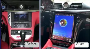 12,1 "Tesla Bildschirm Android 8g 256g GPS Navigation Auto DVD-Player Autoradio Stereo Für Maserati Grant urismo/gt 2007-2019