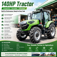 Tracteur LAWNIO à 6 cylindres avec plusieurs configurations et accessoires disponibles, prise de force à double vitesse pour le semis, 4 roues motrices