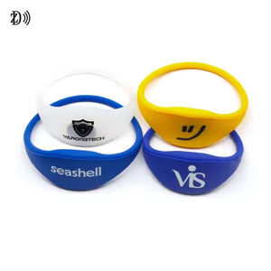 Personalizzare i braccialetti in gomma regolabili con 13.56mhz classico 1k 4k NFC - Product Image 6