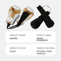 Désodorisant pour gants de boxe avec inserts parfumés – Maintient au sec et laisse les équipements de Muay Thai, MMA ou de hockey frais – Désodorisant pour gants