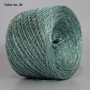 Fil à crocheter doré et argenté de haute qualité pour broderie, dentelle, bricolage, sacs, fil pailleté creux, tricot à la main, poupée métallique - Product Image 4