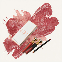 Kit Lèvres Herbal 3g Imperméable en Gros – Rouge à Lèvres Liquide Mat & Crayon à Lèvres Personnalisable (Marque Privée)