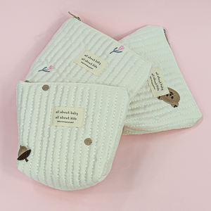 Ananbaby Maternel Matelassé Sac Épaule Fourre-Tout Sac À Couches Nappy Stockage Animal Ours Broderie Maman Sac pour Maternité Mère - Product Image 4