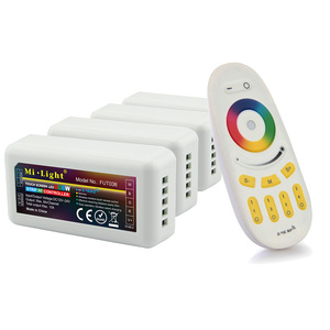 Controlador RGBW de 4 Zonas Mi-light FUT038 FUT096 Miboxer 12v 24v para Tiras de Luz RGB, Control Remoto RF de 2.4GHZ y 4 Zonas - Product Image 1