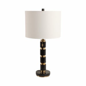 Lampada da Tavolo Rotonda in Marmo Impilabile, Illuminazione Moderna per Comodino, Decorazione per Camera da Letto e Soggiorno - Product Image 3