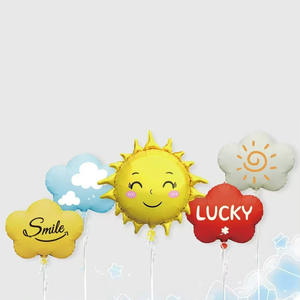 <span class=keywords><strong>ลูกโป่ง</strong></span>ฟอยล์ฮีเลียมลายยิ้มลูกโป่งรูปเมฆ<span class=keywords><strong>สี</strong></span>ฟ้าและ<span class=keywords><strong>ลูกโป่ง</strong></span>ฟอยล์สีขาวรูปเมฆสำหรับตกแต่งงานปาร์ตี้ของเด็ก - Product Image 3