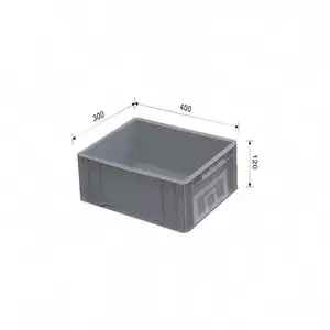 High Quality China Europe Stacked Plastic Container Transport Box