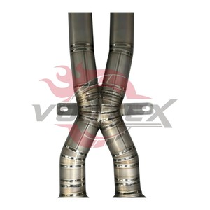 ท่อไอเสียด้านหลังแบบไทเทเนียมน้ำหนักเบามากสำหรับ E93 M3 E92 S65ระบบระบาย V8ด้วยท่อไอเสียแบบท่อ X - Product Image 4