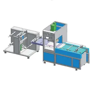 Máquina automática de fabricación de bolsas de orina máquina de soldadura de plástico PVC de alta frecuencia para bolsas de orina