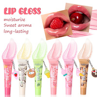 Crema Labial Hidratante y Voluminizadora al por Mayor con Manteca de Karité Natural, Protector Solar Nutritivo de Larga Duración, Brillo Labial Impermeable para Labios Secos