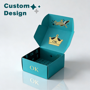 <span class=keywords><strong>Cajas</strong></span> <span class=keywords><strong>de</strong></span> Cartón Corrugado <span class=keywords><strong>de</strong></span> Tamaño Personalizado, Reciclables, con Recubrimiento UV Digital, para Empaque <span class=keywords><strong>de</strong></span> Calcetines, Gorras, Boinas - Product Image 1