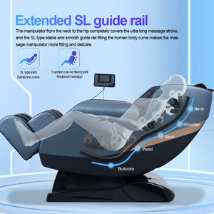 Silla moderna de masaje de cuerpo completo superventas Zero Gravity Sl Track Electric Spa Fauteuil Sofá Altavoz de calefacción de cuero-Vendedor superior - Product Image 5