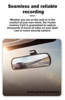 Tarjetas de Memoria de Alta Velocidad y Gran Resistencia U3 V30 de Plástico para Cámaras de Coche 4K 1080p 64GB 128GB al por Mayor