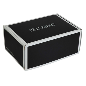 Boîte d'expédition en carton ondulé personnalisée avec insert pour ensemble de soins de la peau, emballage de flacon en verre, coffret cadeau cosmétique de luxe avec séparateur - Product Image 4