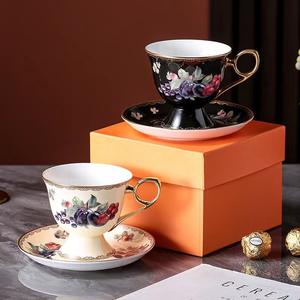 High-end and Exquisite Bone China Pair of Cupswith Saucer, <b>Afternoon</b> <b>Tea</b> <b>Set</b> - Product Image 5