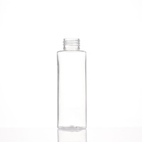 Bouteille cylindrique en PET givrée personnalisée blanche, ambrée ou transparente de 250 ml, 300 ml, 500 ml avec pompe pour emballage de shampoing, lotion, crème, tonique