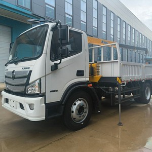 Camion grue Foton 4x2 avec grue de 5 tonnes montée sur camion à vendre – Manipulateur mobile sur camion - Product Image 5