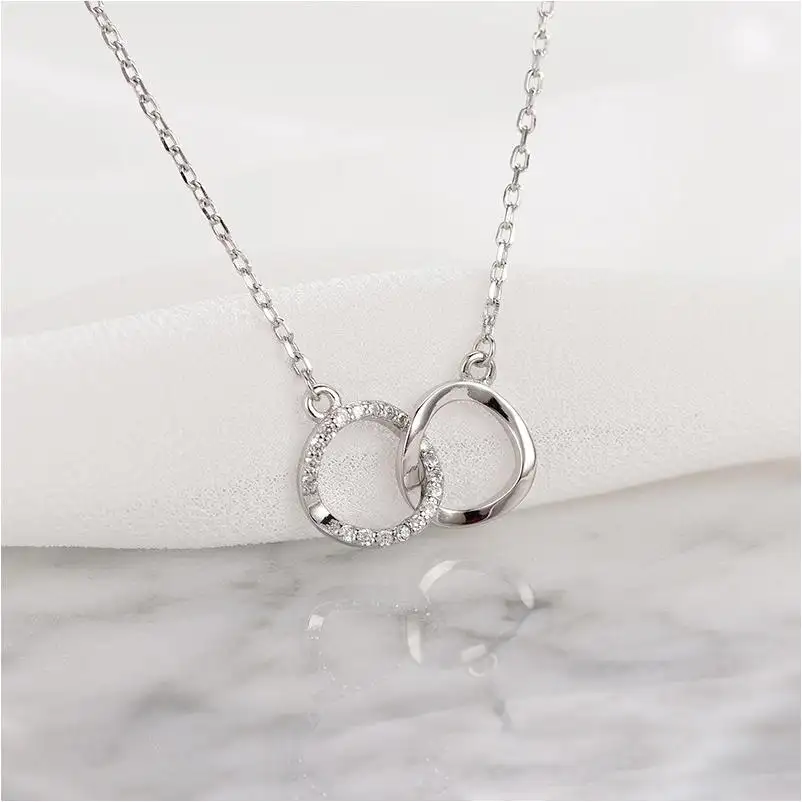 Fashion Jewelry Necklaces Stainless Steel Letter Solid Gold With Name 3 Best Friend Heart ' Tennis Sterling Silver Nail Necklace