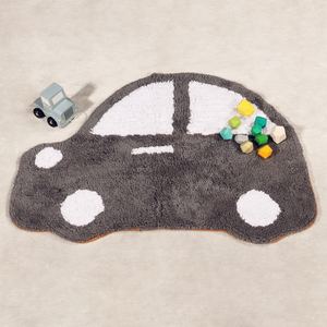 <span class=keywords><strong>Tapis</strong></span> de bain en coton design de voiture de dessin animé <span class=keywords><strong>tapis</strong></span> de compagnon de jeu lavable moderne pour chambre d'enfants ou camping pour garçons - Product Image 1